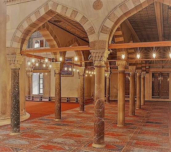 blue mosque interior view322345