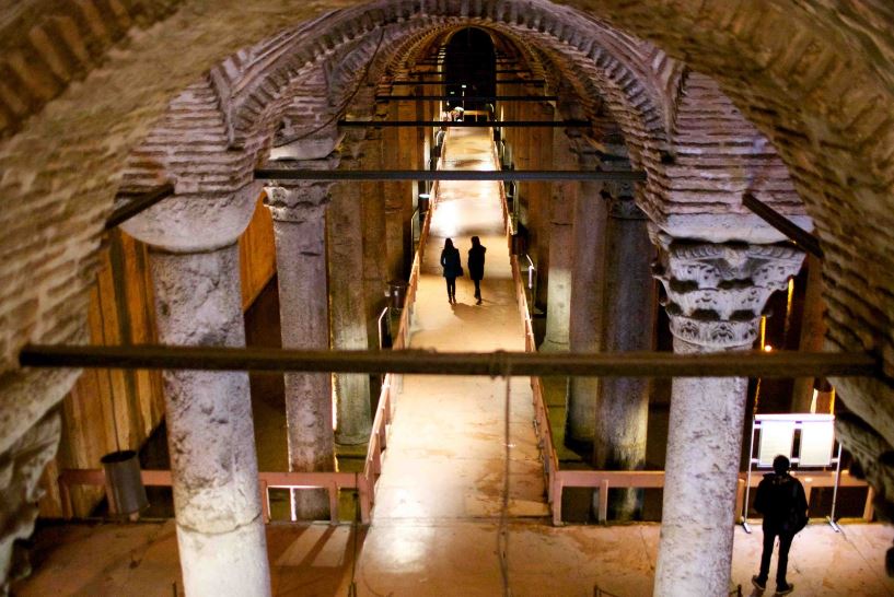basilica cistern interior
