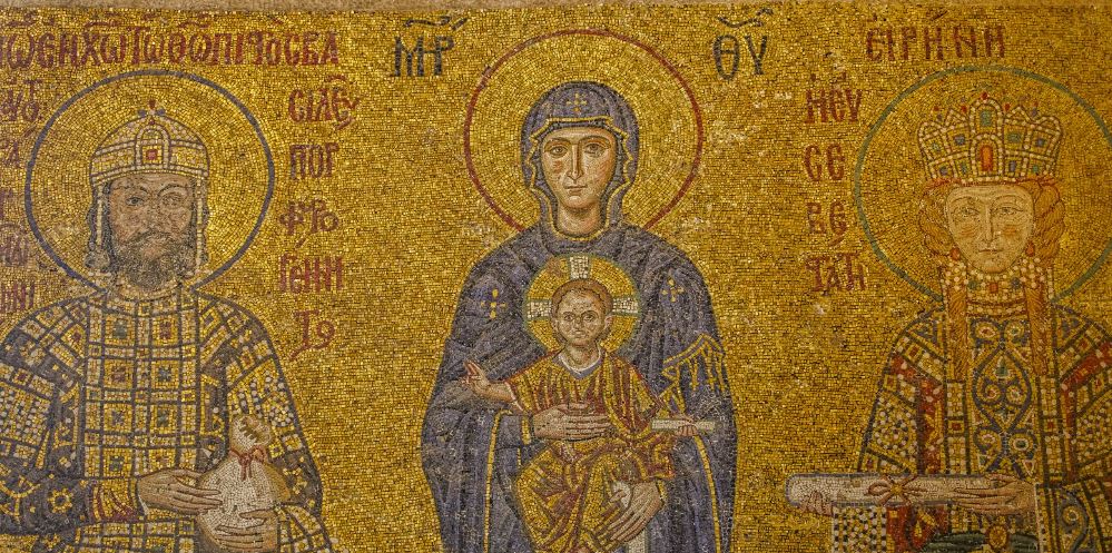 hagia sophia apse mosaic Kopya