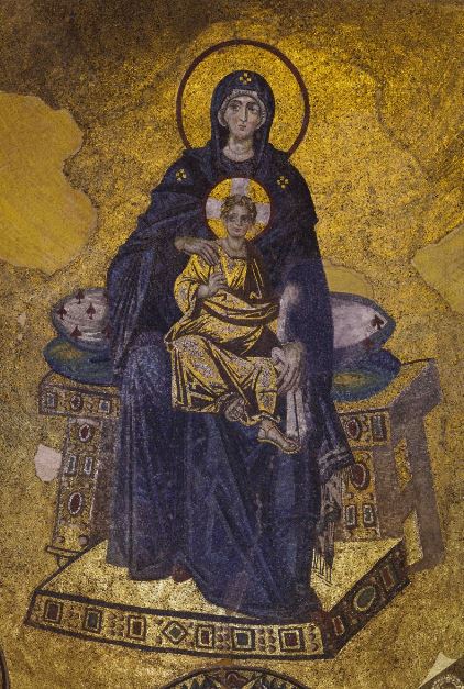 hagia sophia interior mosaics1736467382376437829