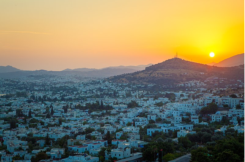 bodrum city view