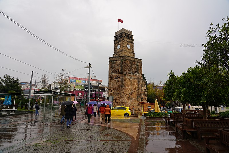 antalya clock tower