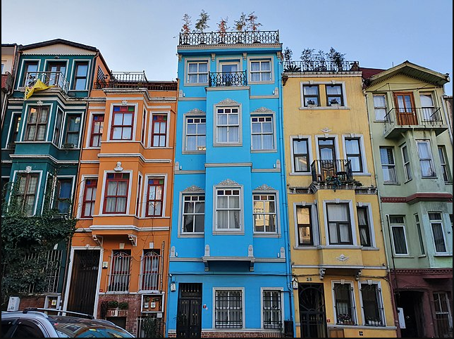 istanbul balat renkli evler 1