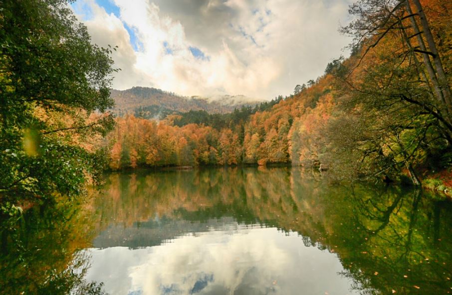 seven lakes natural park turkey