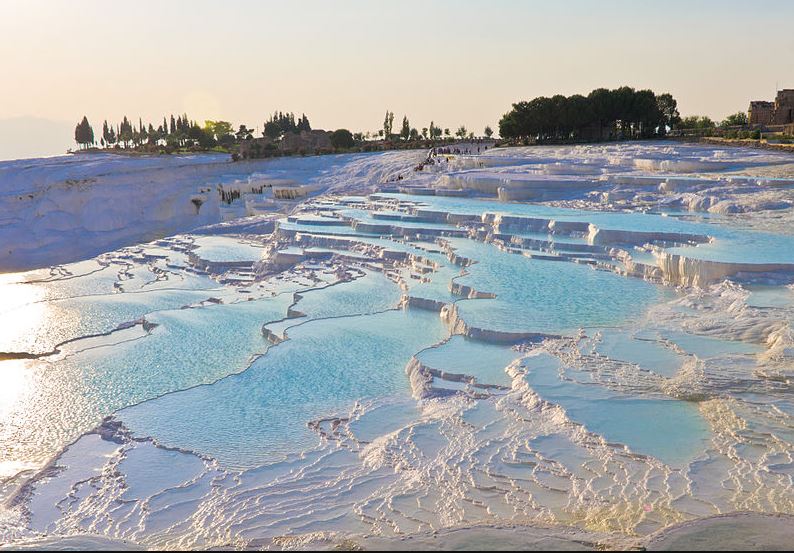 pamukkale travertines thermal pools